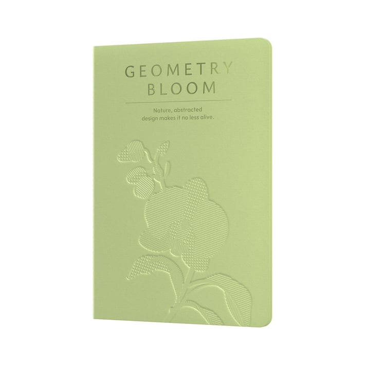 Art Pioneer Тетрадка Geometry Bllom, A5, шита, 60 листа, зелена