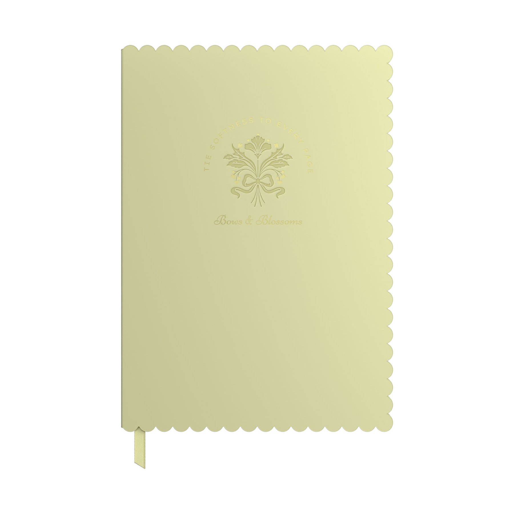 Art Pioneer Notebook Bows & Blossoms, A5, hardcover, 96 sheets, yellow