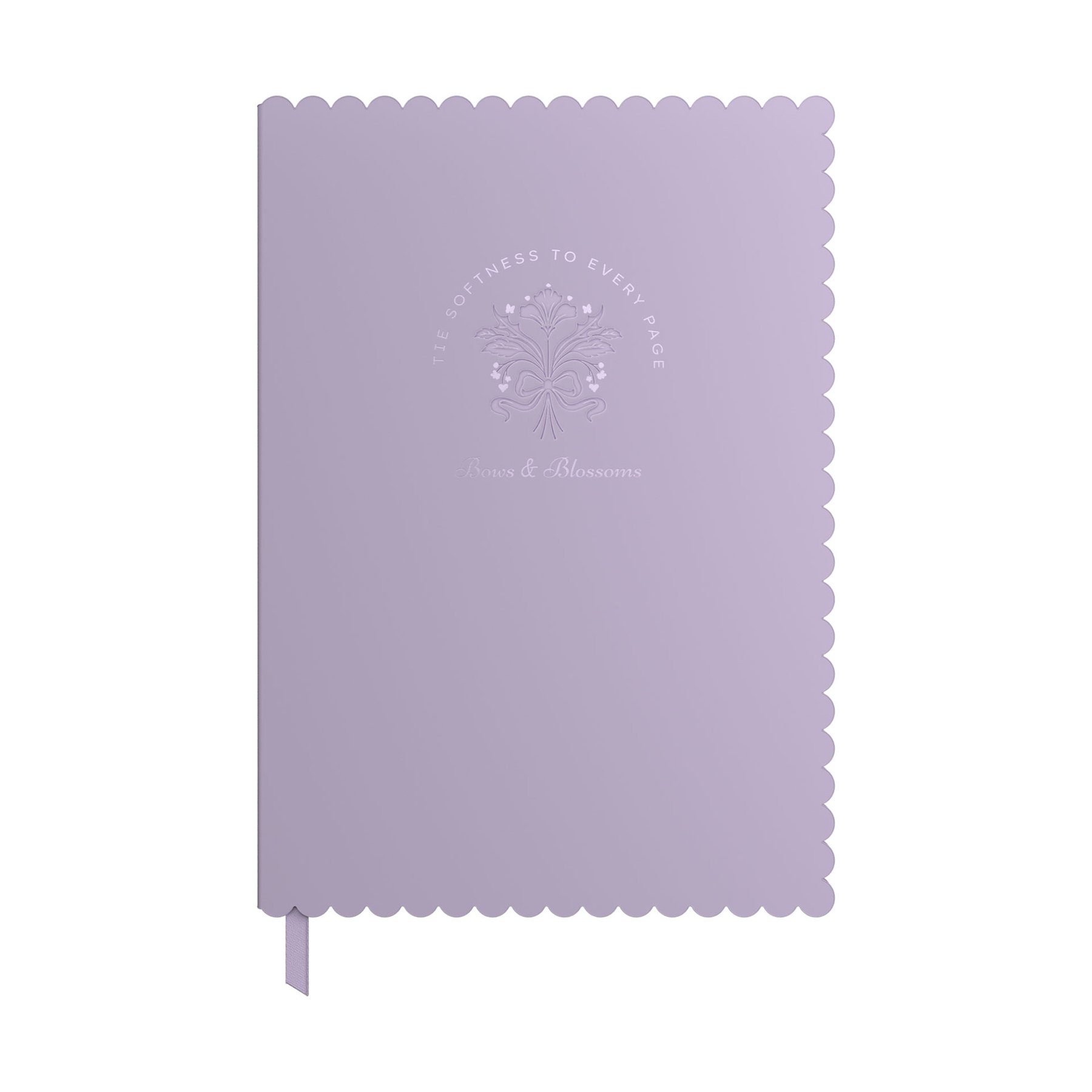 Art Pioneer Notebook Bows & Blossoms, A5, hardcover, 96 sheets, purple