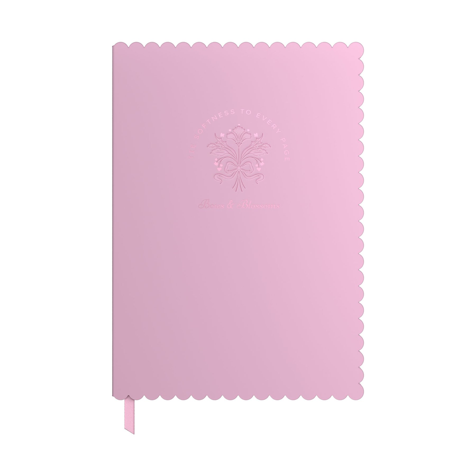 Art Pioneer Notebook Bows & Blossoms, A5, hardcover, 96 sheets, pink