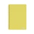 Art Pioneer Тетрадка College, A5, жълт офсет, със спирала, 80 листа, жълта