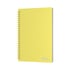 Art Pioneer Тетрадка College, A5, жълт офсет, със спирала, 80 листа, жълта