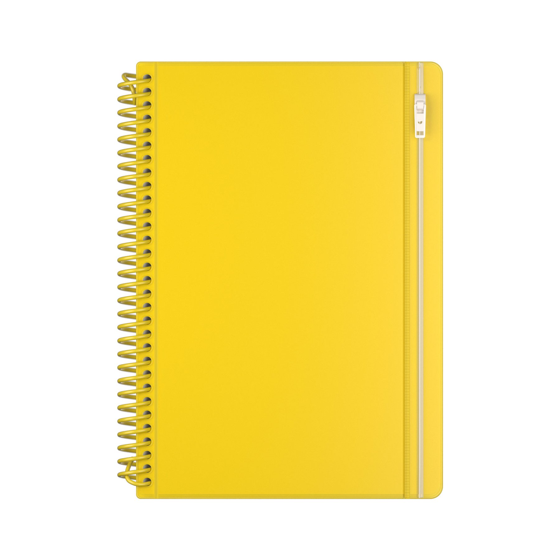 Art Pioneer Notebook Neon Future, A5, spiral-bound, 100 sheets, yellow
