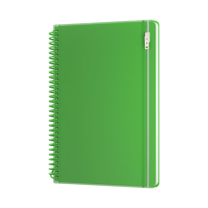 Art Pioneer Тетрадка Neon Future, A5, със спирала, 100 листа, зелена