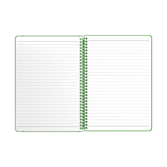 Art Pioneer Тетрадка Neon Future, A5, със спирала, 100 листа, зелена
