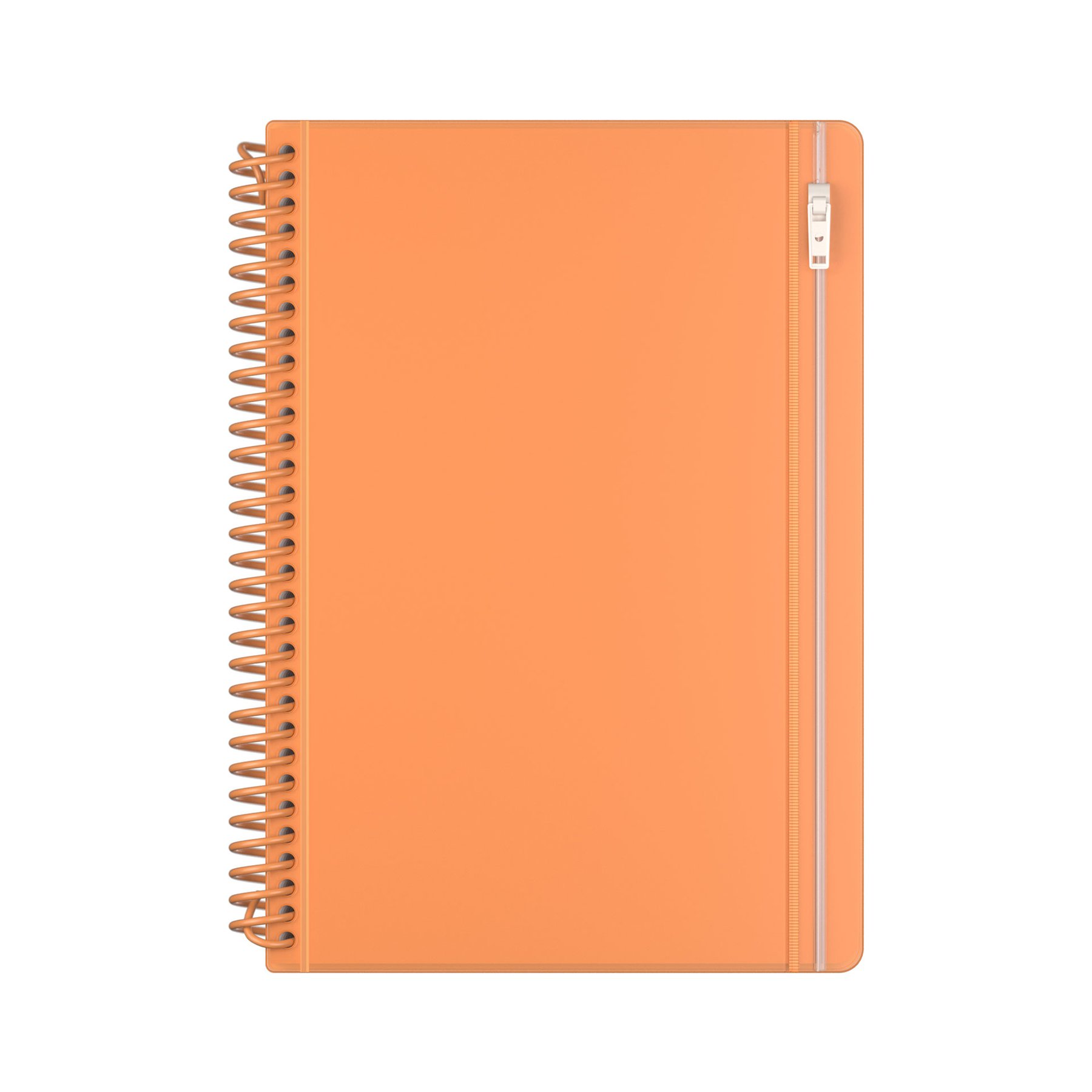 Art Pioneer Notebook Neon Future, A5, spiral-bound, 100 sheets, orange