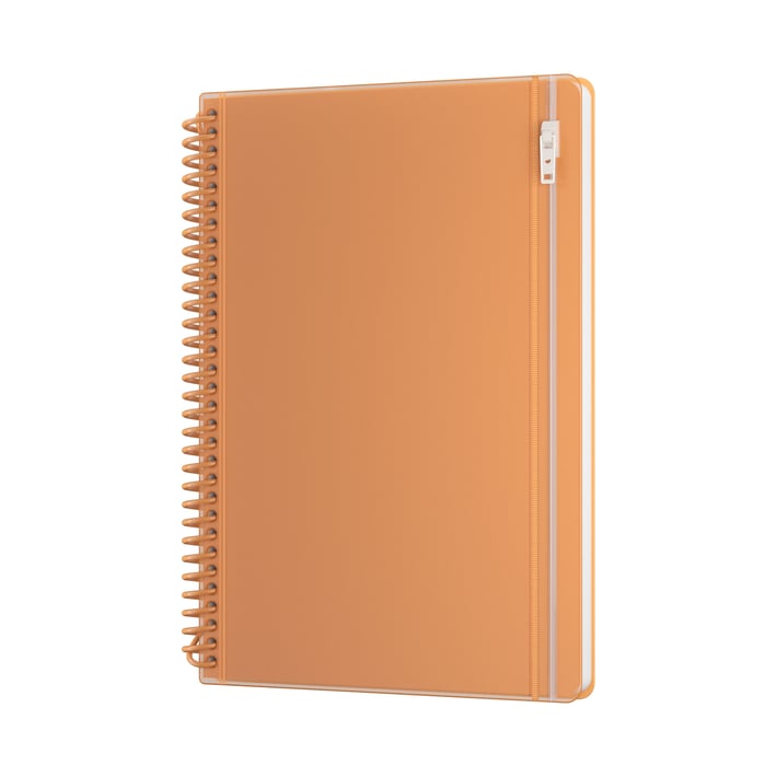 Art Pioneer Тетрадка Neon Future, A5, със спирала, 100 листа, оранжева