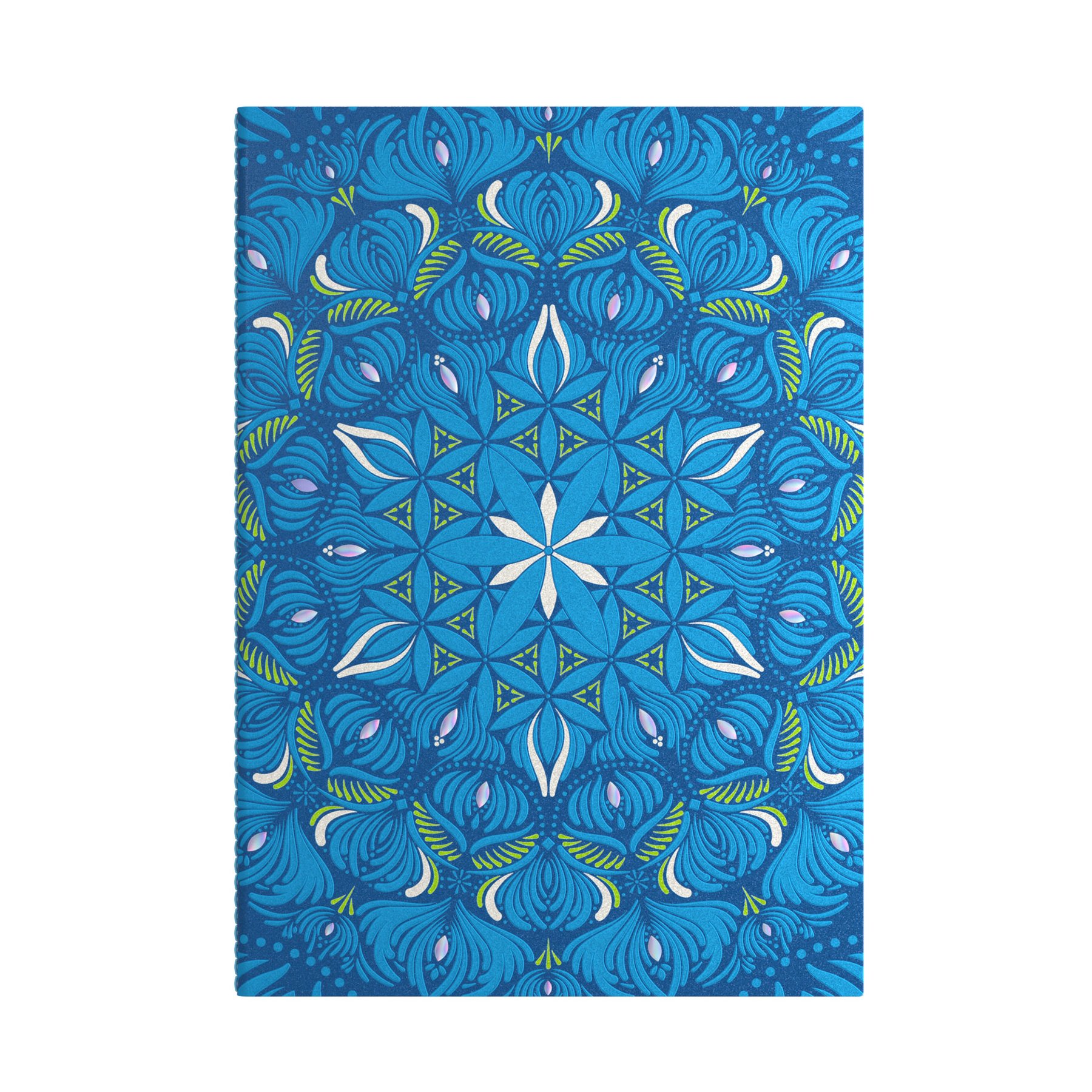 Art Pioneer Notebook, A5, stitched, wide ruled, 64 sheets, blue