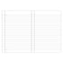 AP NOTEBOOK A5 64 SHEETS WIDE ROWS STITCHED GREEN