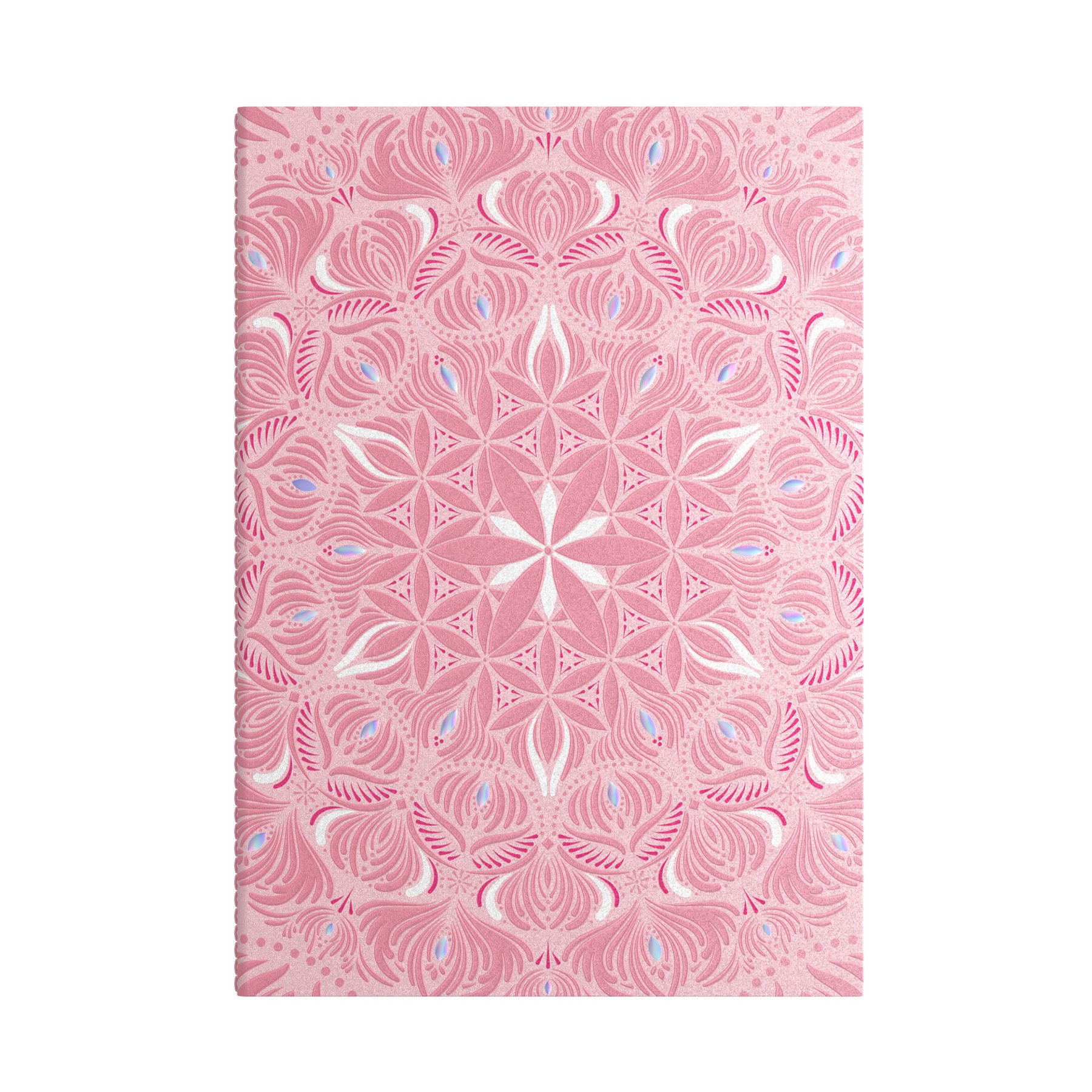 Art Pioneer Notebook, A5, stitched, wide ruled, 64 sheets, pink