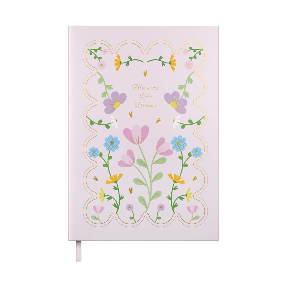 Art Pioneer Тетрадка, A5, твърда корица, 96 листа, розова