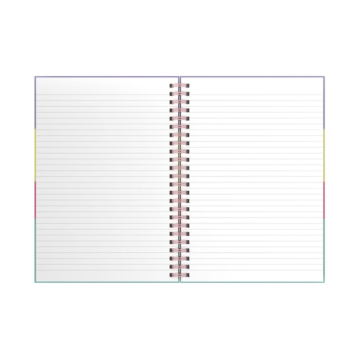 Art Pioneer Тетрадка Frog, A5, широки редове, твърда корица, със спирала, 80 листа