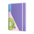 Art Pioneer Тетрадка, A5, широки редове, със спирала, 80 листа, лилава