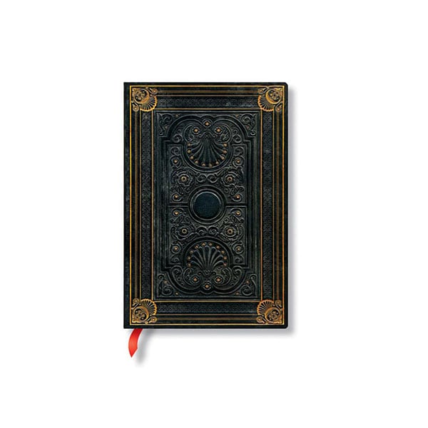 Paperblanks Notebook Nocturnelle, Mini, wide ruled, soft cover, 104 sheets