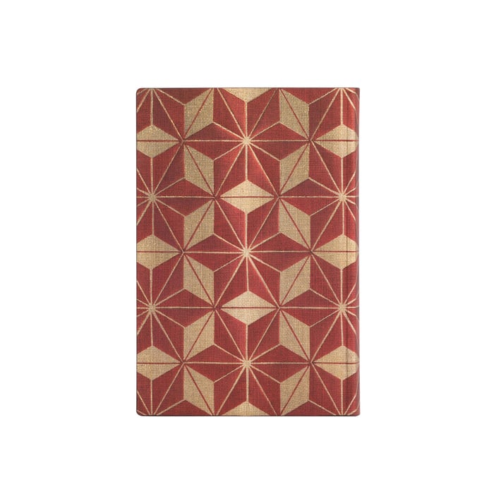 Paperblanks Тефтер Hishi, 95 х 140 mm, широки редове, мека корица, 104 листа