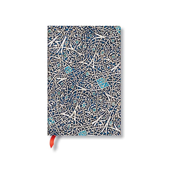 Paperblanks Notebook Granada Turquoise, Mini, wide ruled, soft cover, 104 sheets