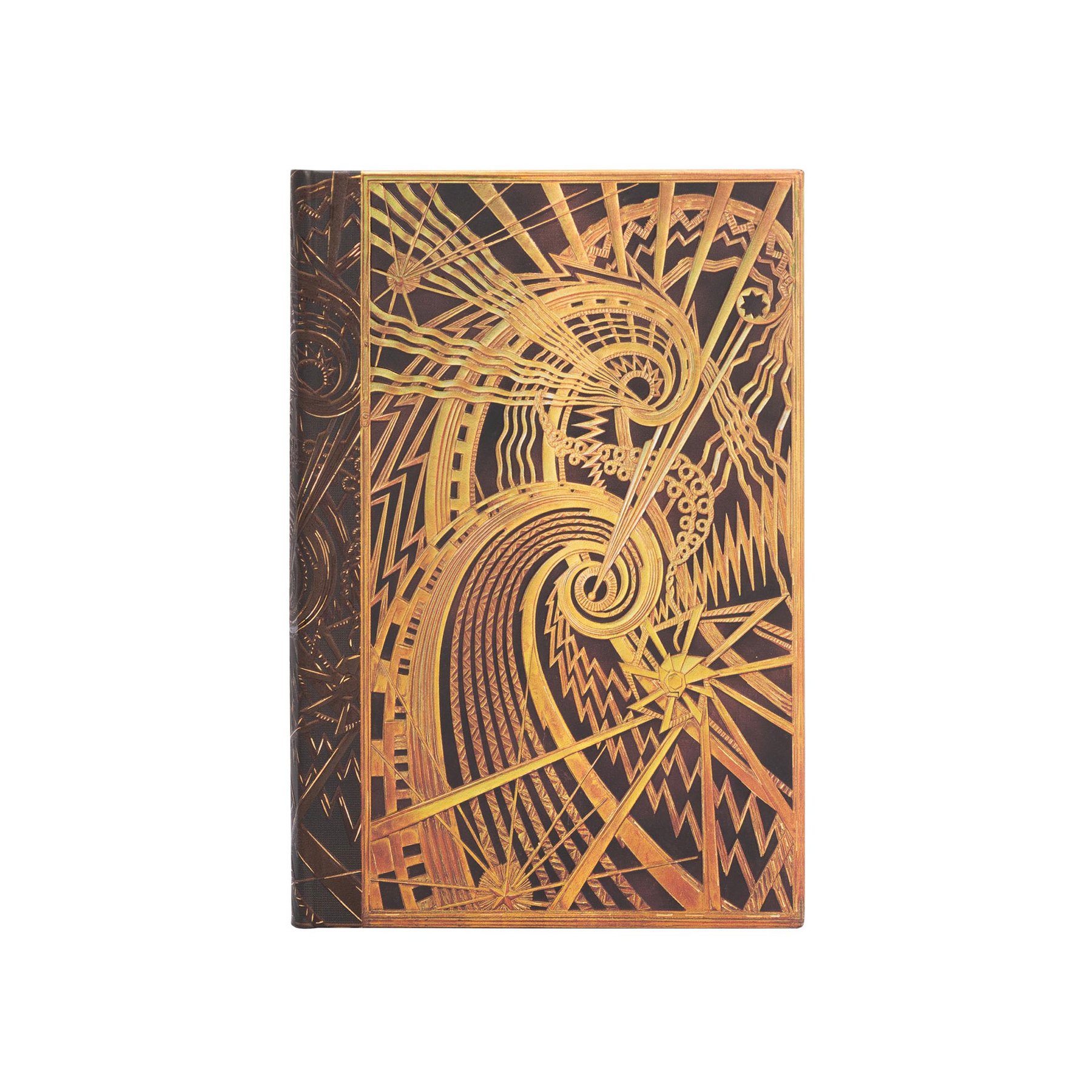 Paperblanks Notebook The Chain Spiral, Mini, wide ruled, hardcover, 88 sheets