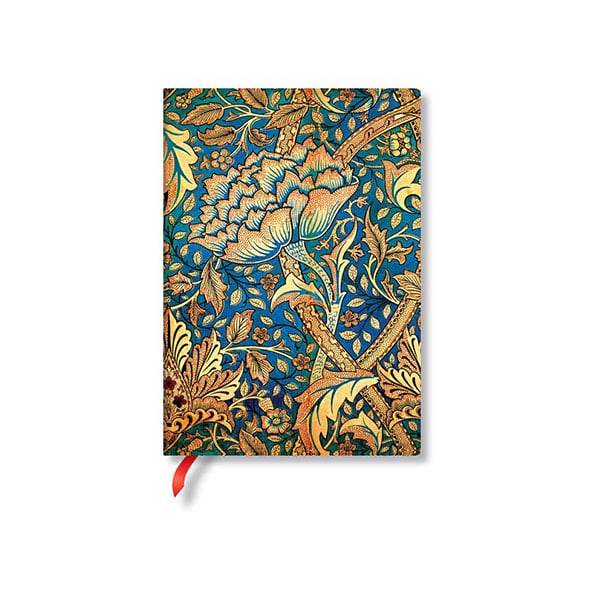 Paperblanks Notebook Morris Windrush, Midi, wide ruled, soft cover, 88 sheets