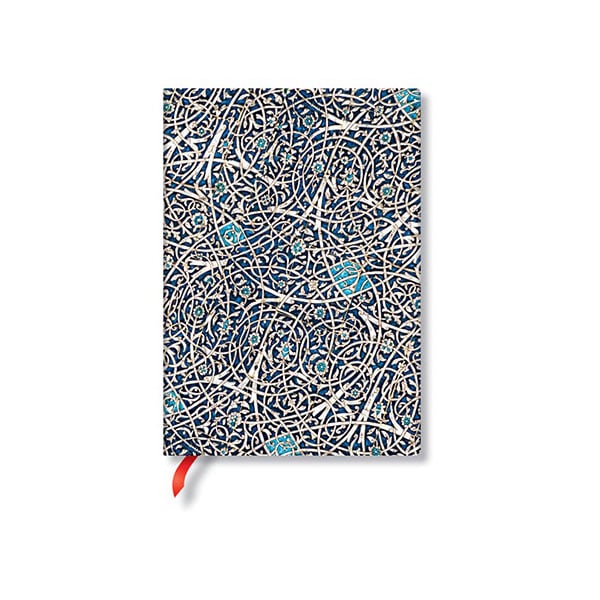 Paperblanks Notebook Granada Turquoise, Midi, wide ruled, soft cover, 88 sheets