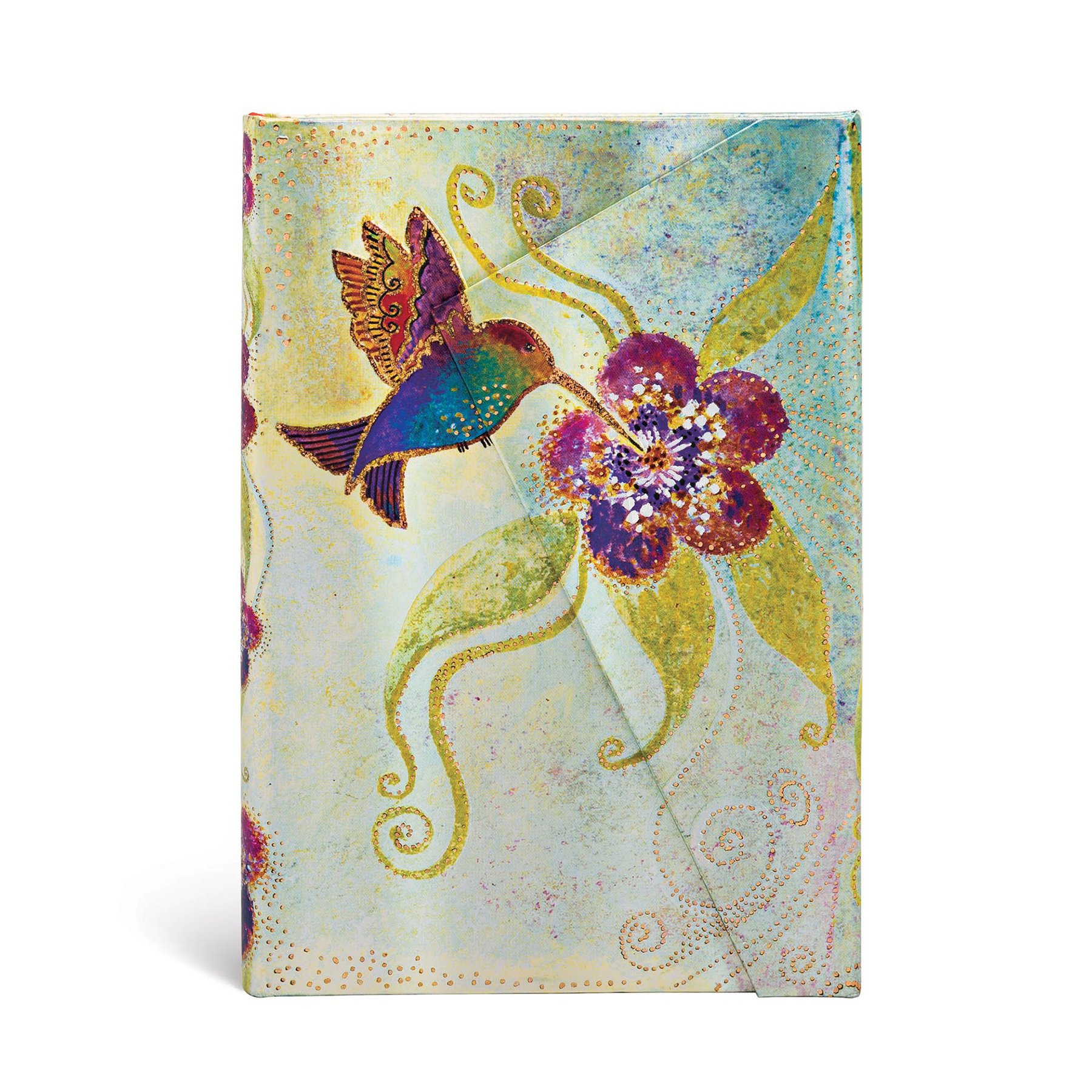 Paperblanks Notebook Hummingbird, 100 x 140 mm, wide ruled, hardcover, 88 sheets