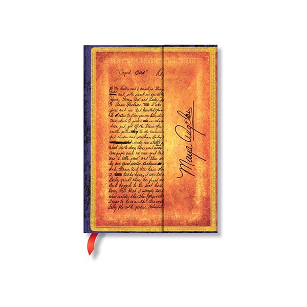 Paperblanks Notebook Angelou, Midi, ruled, hard cover, 72 sheets