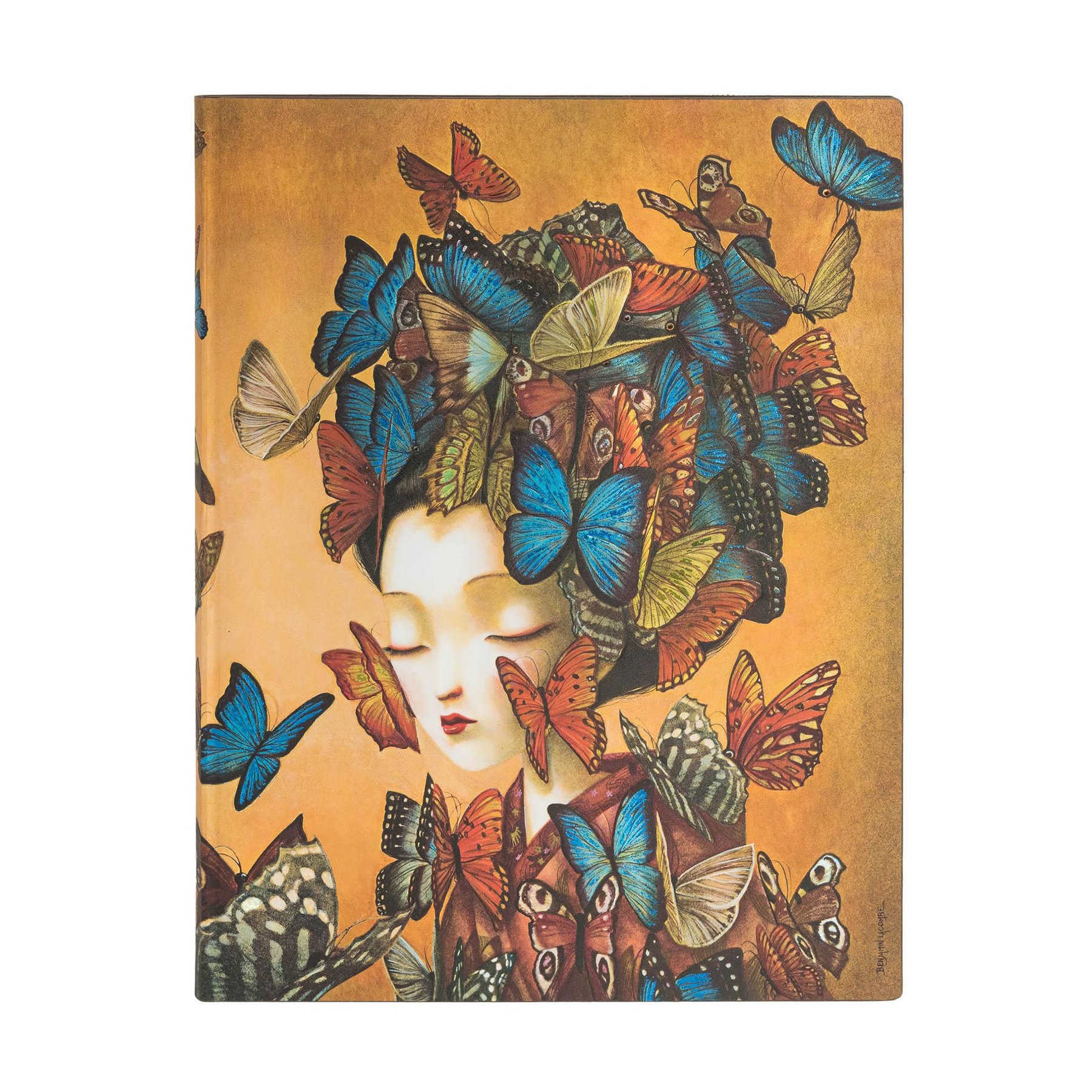 Paperblanks Notebook Madame Butterfly, Ultra, softcover, 88 sheets