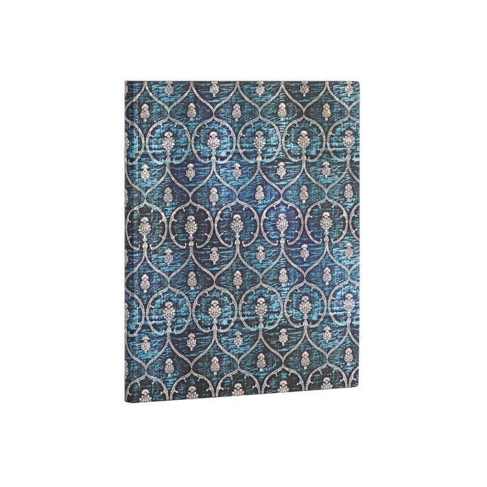Paperblanks Notebook Blue Velvet, Ultra, ruled, softcover, 88 sheets
