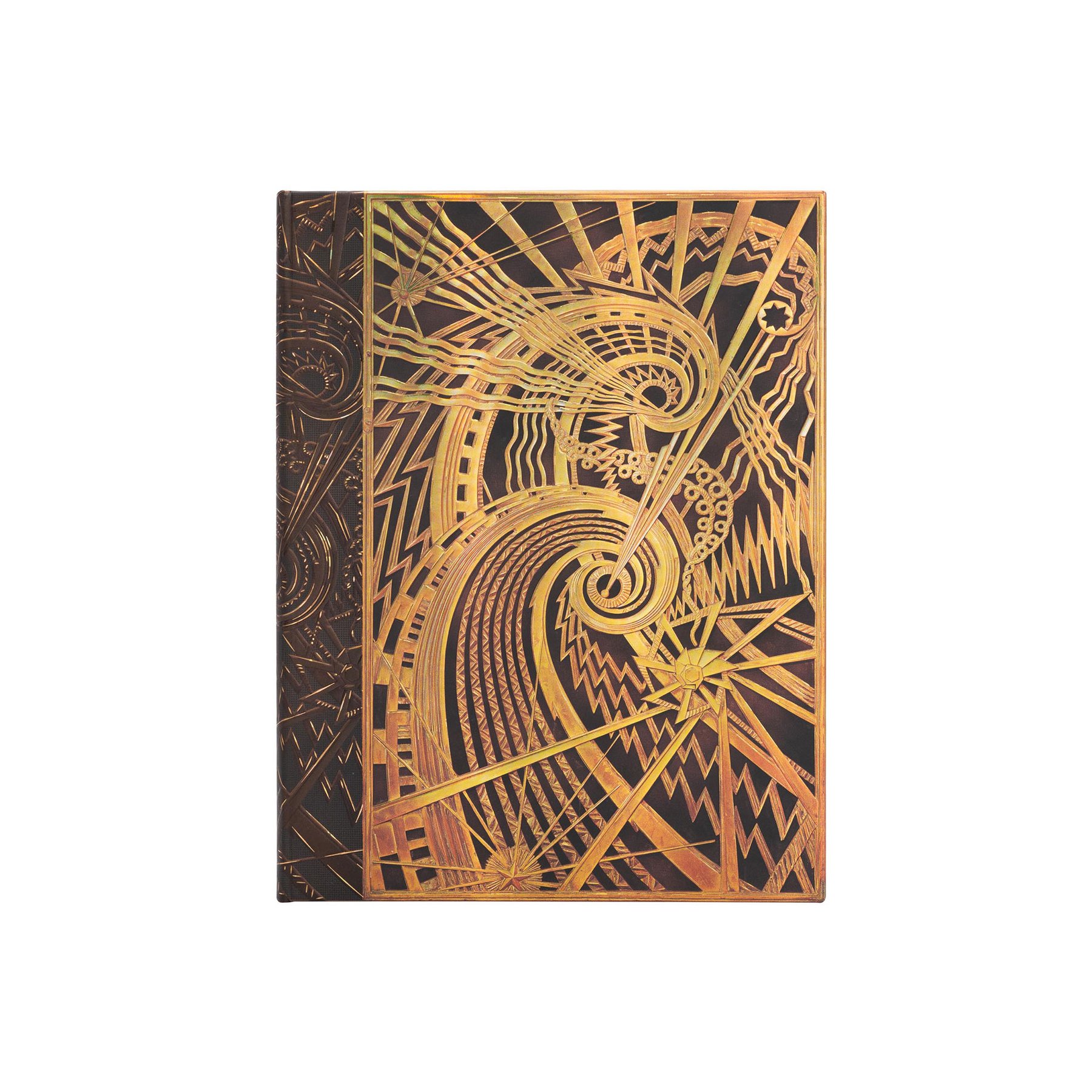 Paperblanks Notebook The Chain Spiral, Ultra, wide ruled, hardcover, 72 sheets