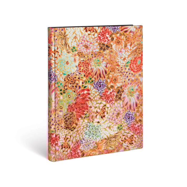 Paperblanks Тефтер Kikka, 180 х 230 mm, широки редове, мека корица, 120 листа