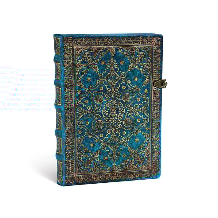 Paperblanks Тефтер Azure, Midi, широки редове, твърда корица, 120 листа
