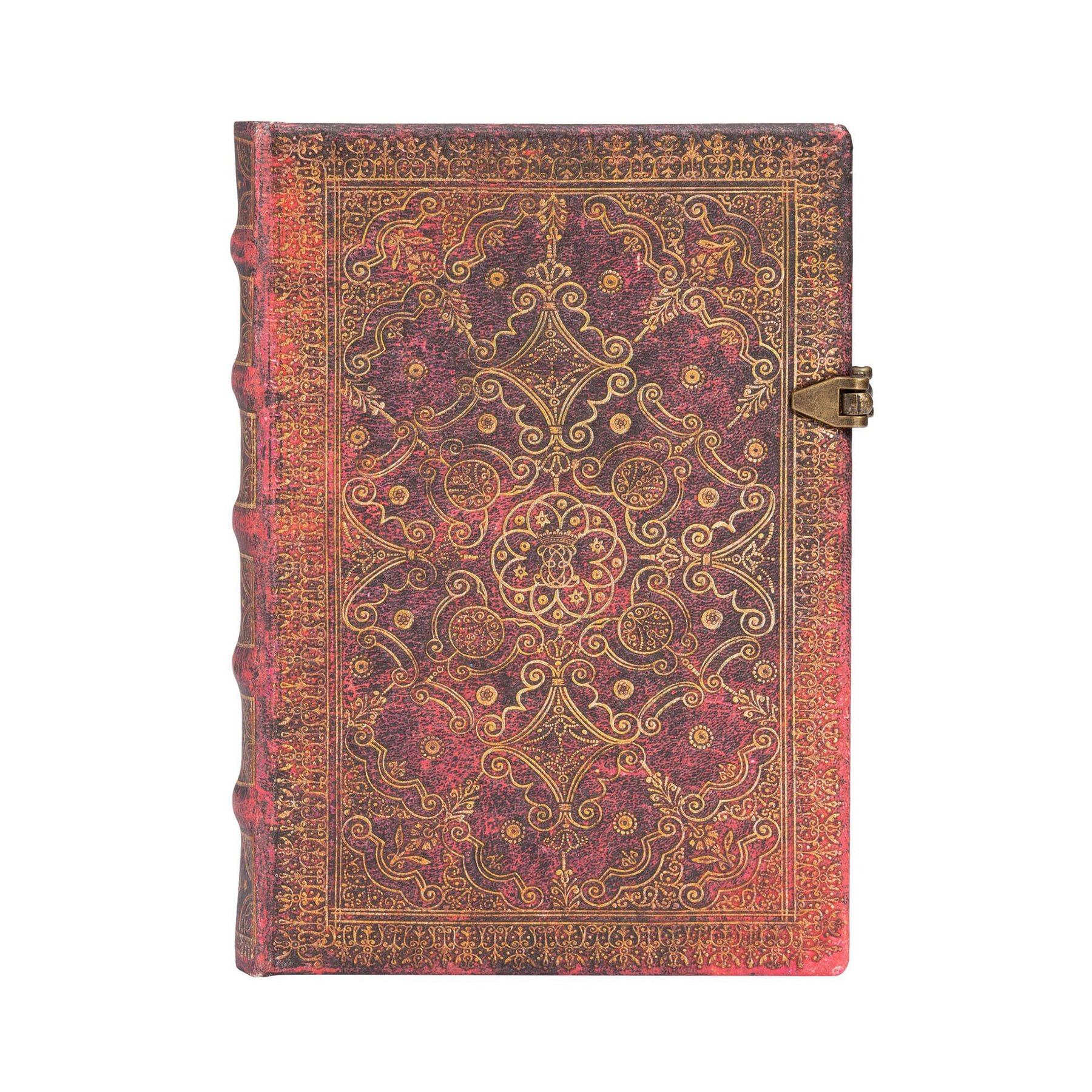 Paperblanks Notebook Carmine, Midi, wide ruled, hard cover, 120 sheets