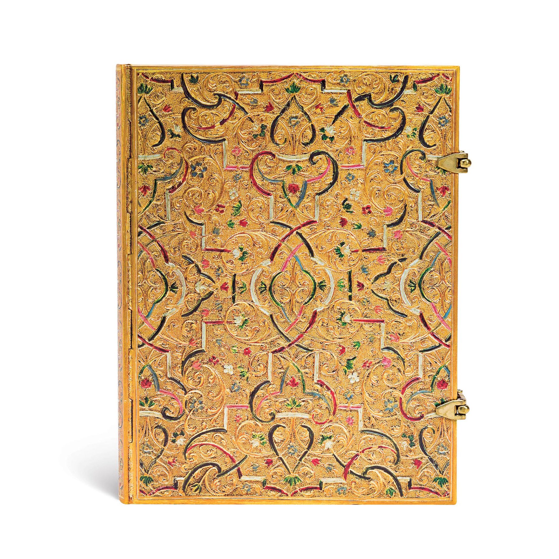 Paperblanks Notebook Gold Inlay, Ultra, wide ruled, hard cover, 120 sheets