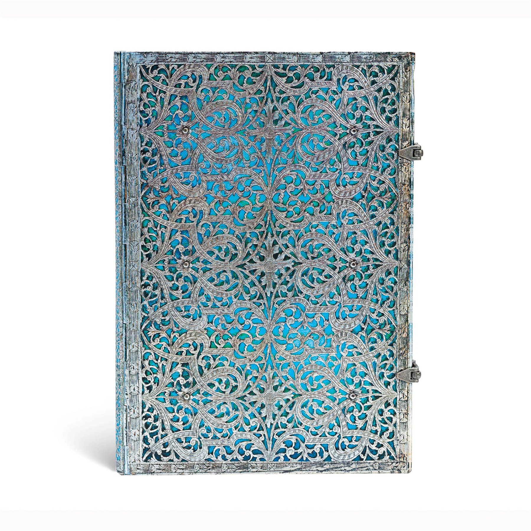 Paperblanks Notebook Maya Blue, Grande, hard cover, 120 sheets