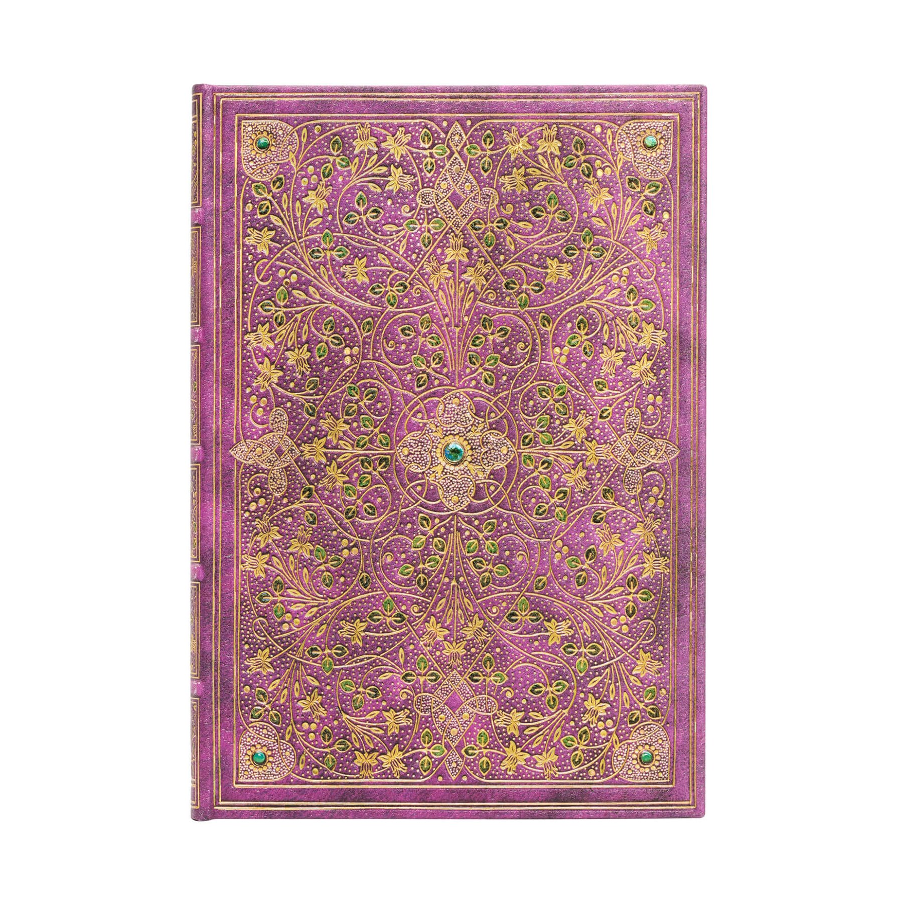 Paperblanks Notebook Sangorski & Sutcliffe, Midi, wide ruled, hard cover, 72 sheets
