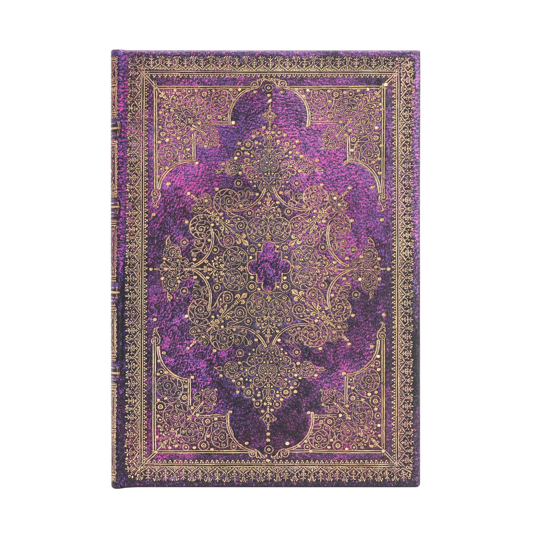 Paperblanks Notebook Solstice Star, Midi, wide ruled, hard cover, 72 sheets