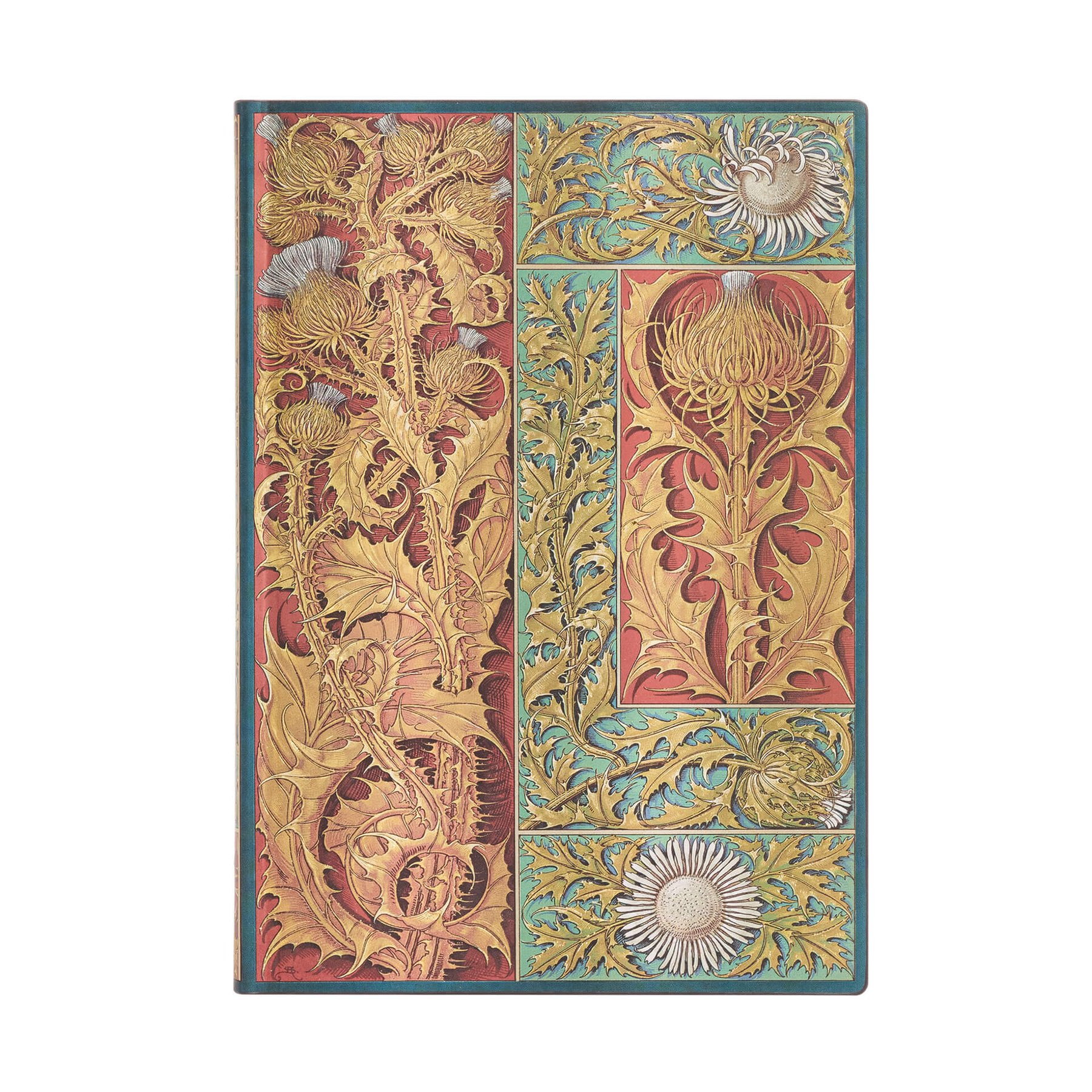 Paperblanks Notebook Vox Botanica, Midi, wide ruled, soft cover, 88 sheets