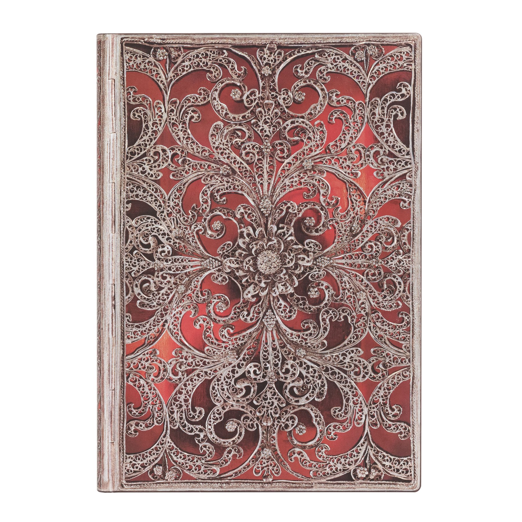 Paperblanks Notebook Garnet, Midi, soft cover, 88 sheets