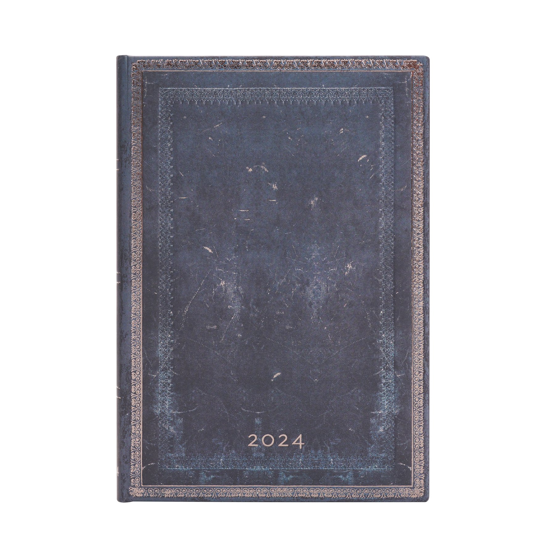 Paperblanks Planner Inkblot, Midi, horizontal, hard cover, 80 sheets, for 2024