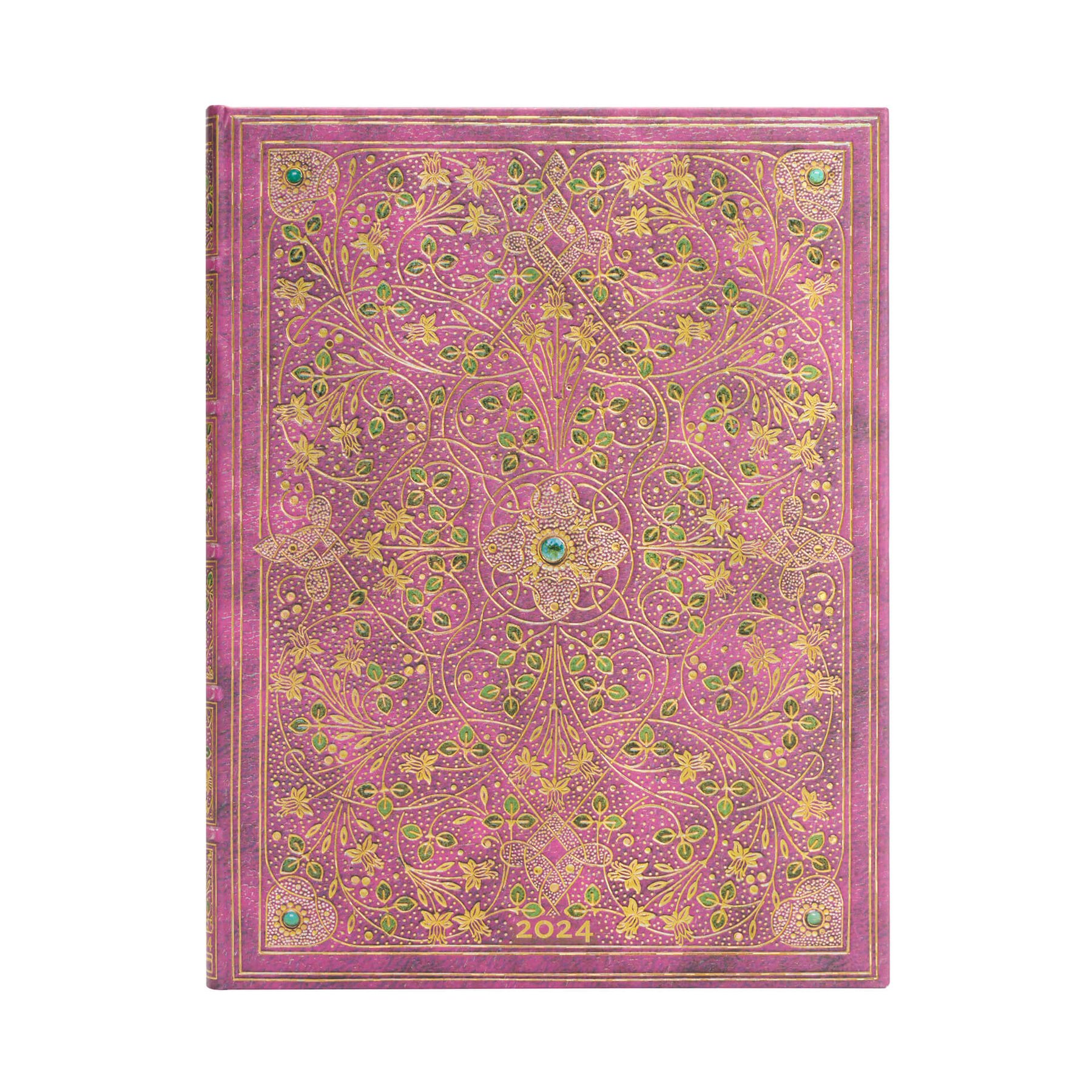 Paperblanks Planner Diamond Jubilee, Ultra, horizontal, hard cover, 80 sheets, for 2024