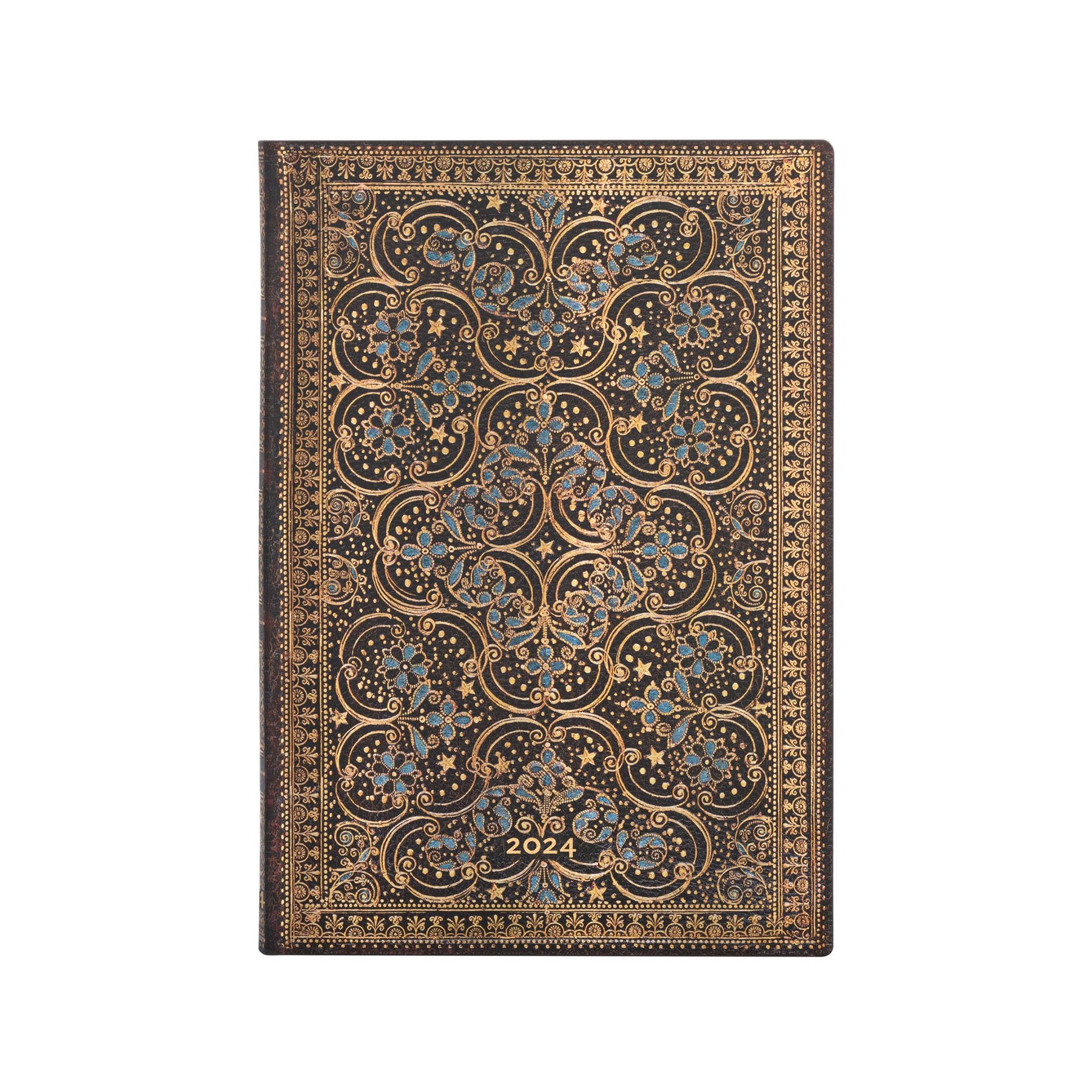 Paperblanks Planner Restoration, Midi, horizontal, soft cover, 88 sheets, for 2024