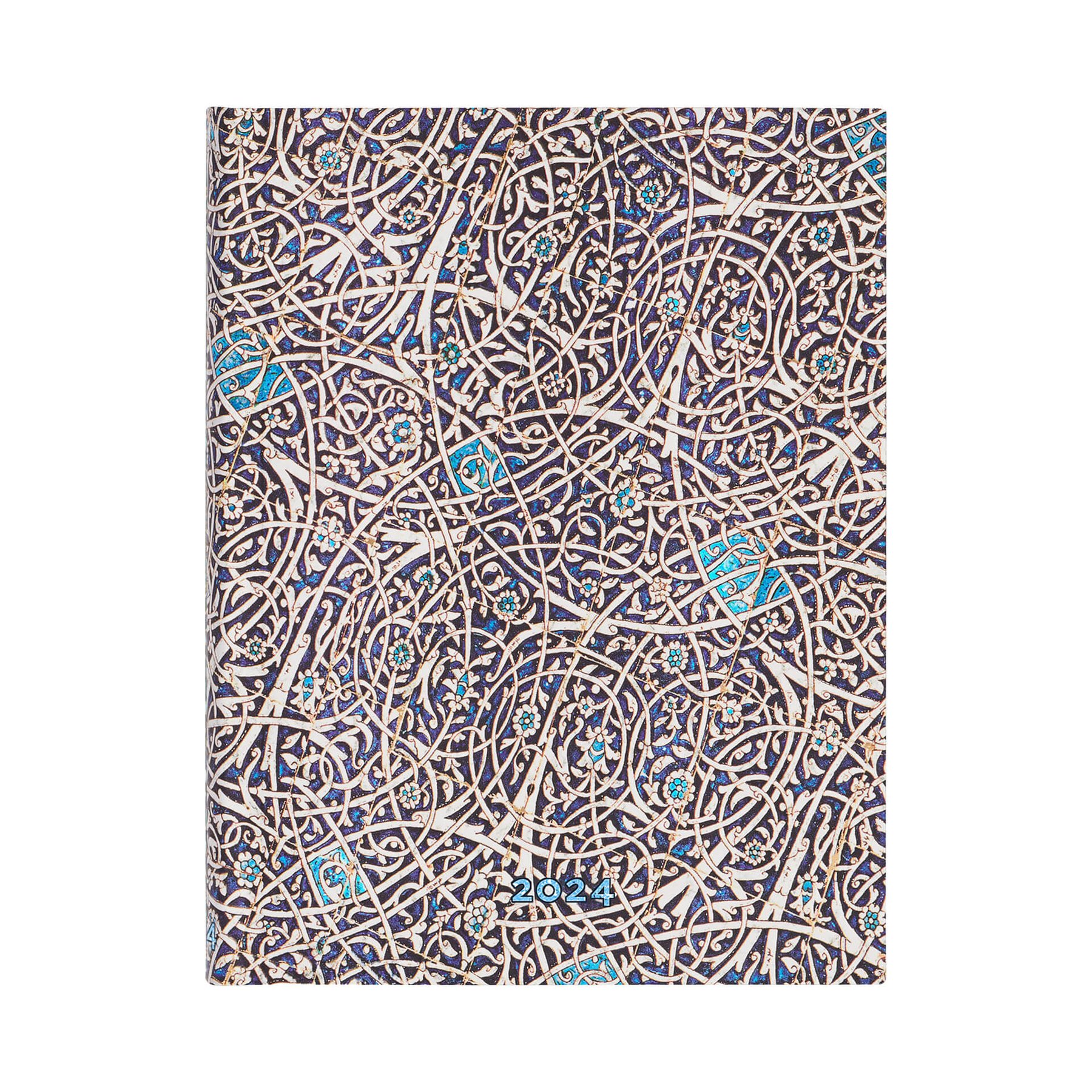 Paperblanks Planner Granada Turquoise, Ultra, vertical, hard cover, 80 sheets, for 2024