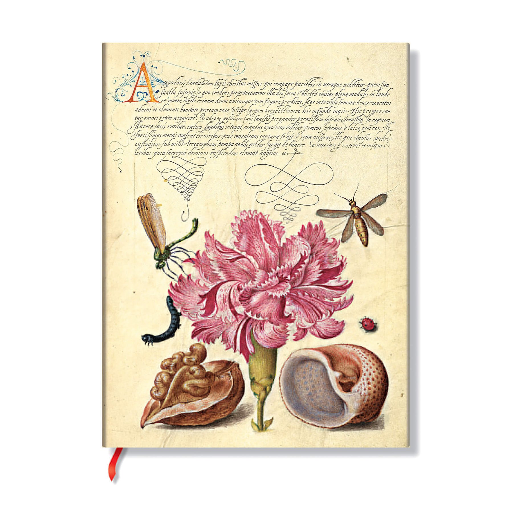 Paperblanks Notebook Pink Carnation, Ultra, Softcover, 88 Sheets