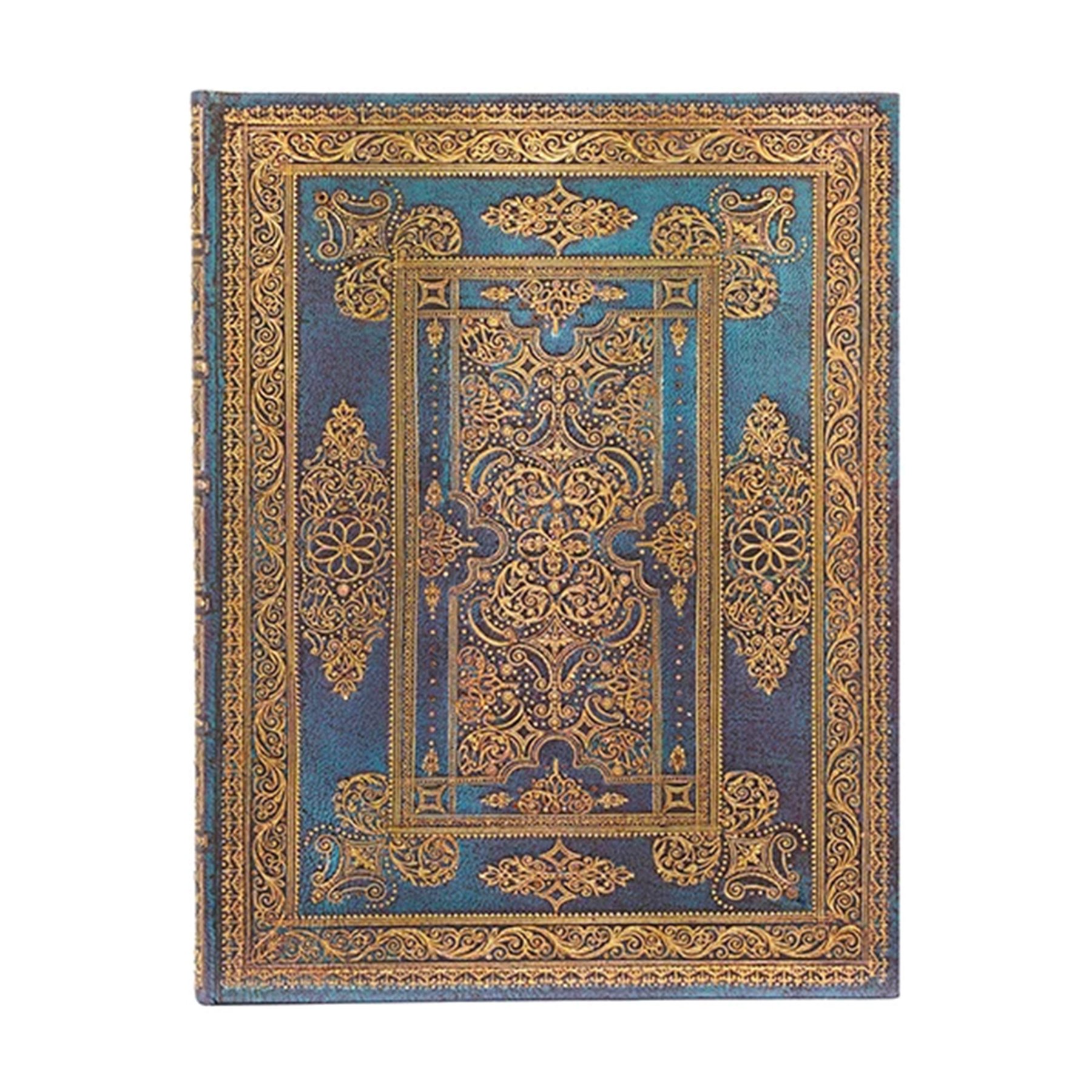 Paperblanks Notebook Blue Luxe, Ultra, wide ruled, hard cover, 72 sheets