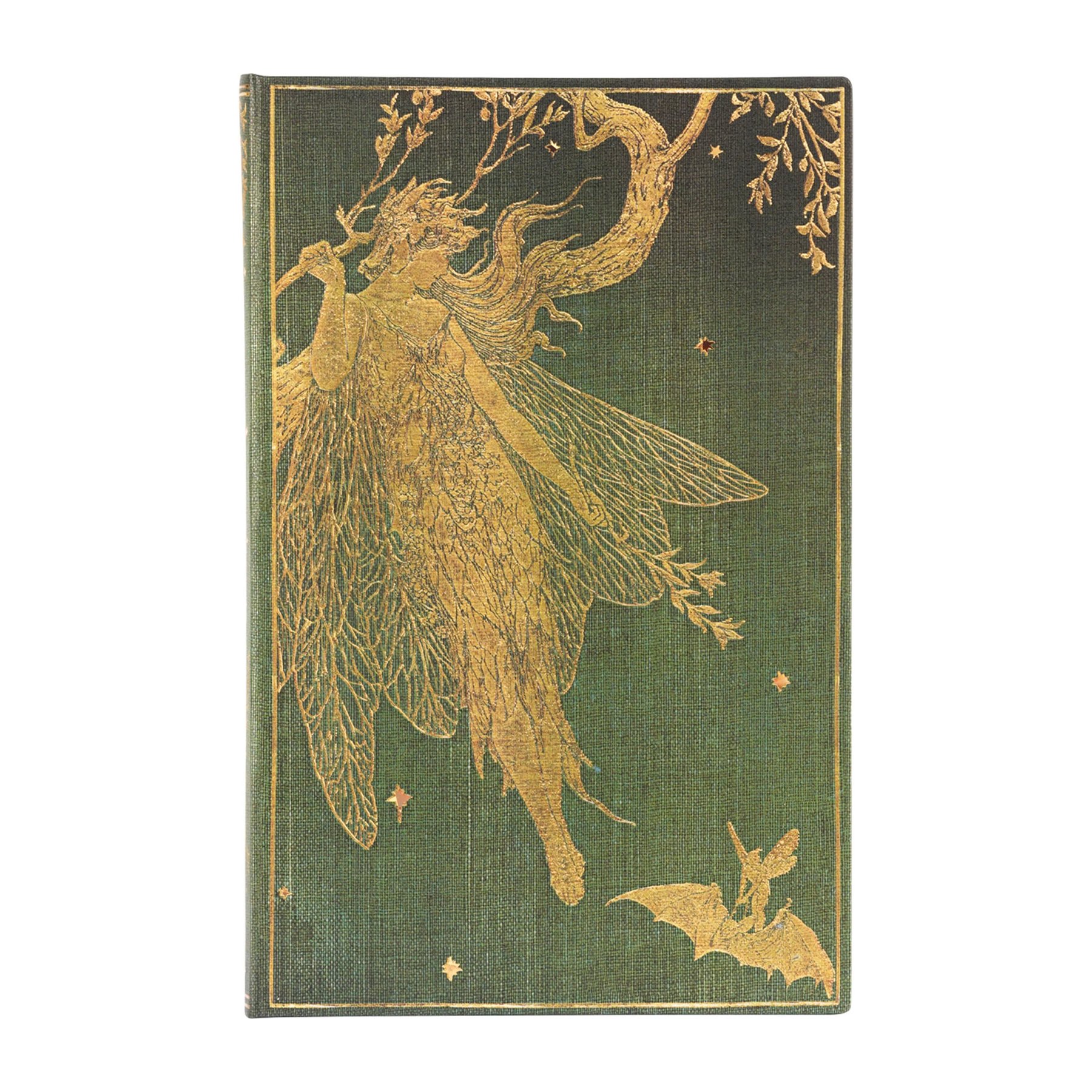 Paperblanks Planner Olive Fairy, Maxi, dotted, hard cover, 96 sheets