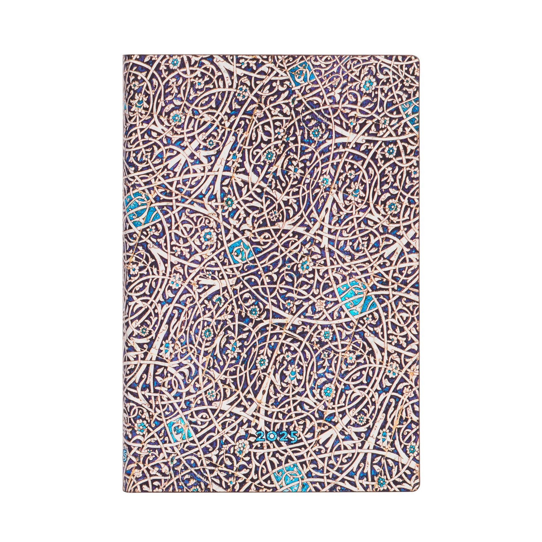 Paperblanks Planner Granada Turquois, Mini, horizontal, softcover, 88 sheets, for 2025