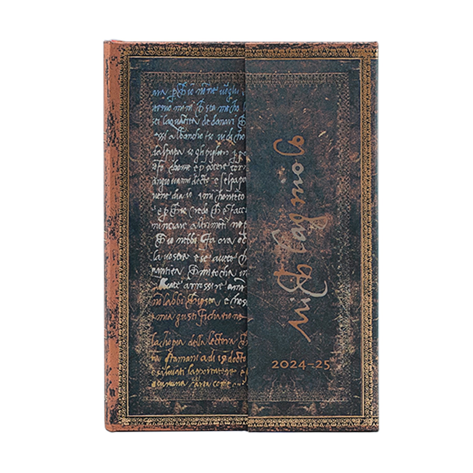 Paperblanks Planner Michelangelo, Mini, horizontal, hardcover, 104 sheets, for 2024-2025