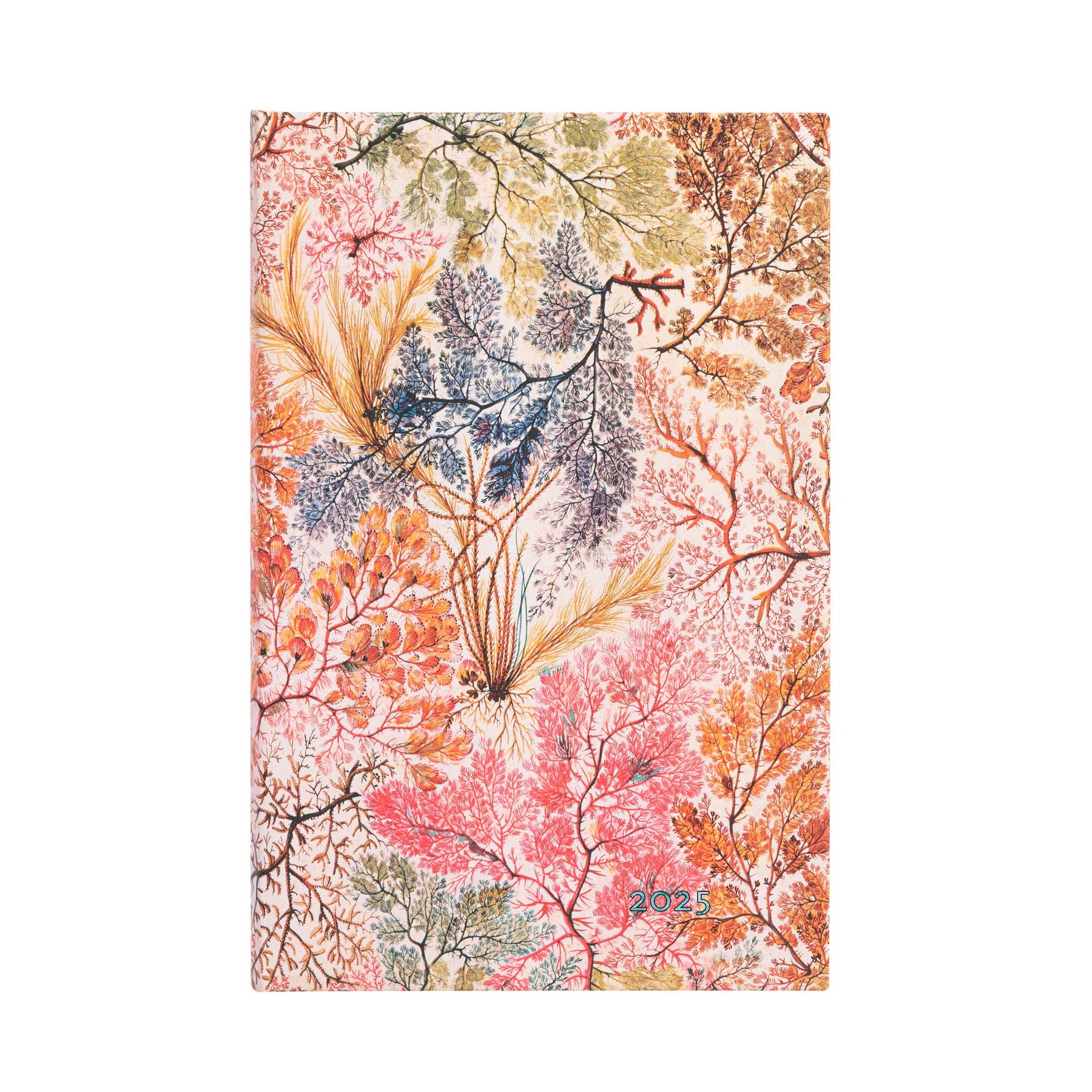 Paperblanks Planner Anemone, Midi, vertical, hard cover, 80 sheets, for 2025