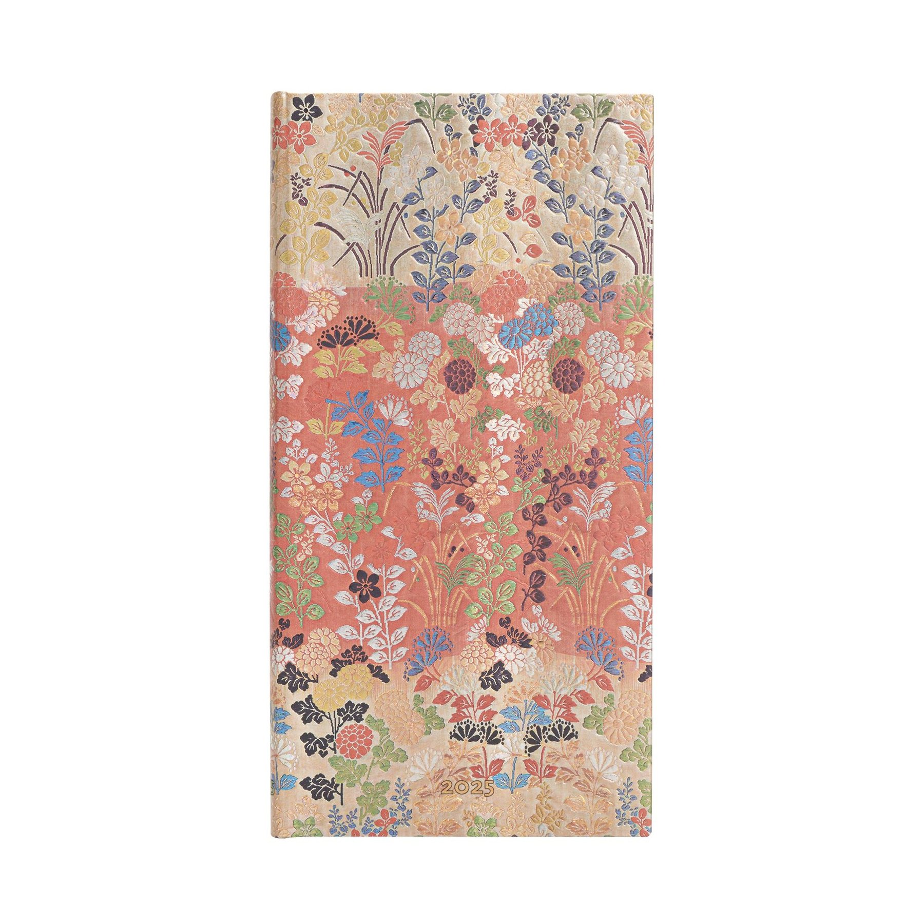 Paperblanks Planner Kara-Ori, Slim, horizontal, hardcover, 80 sheets, for 2025
