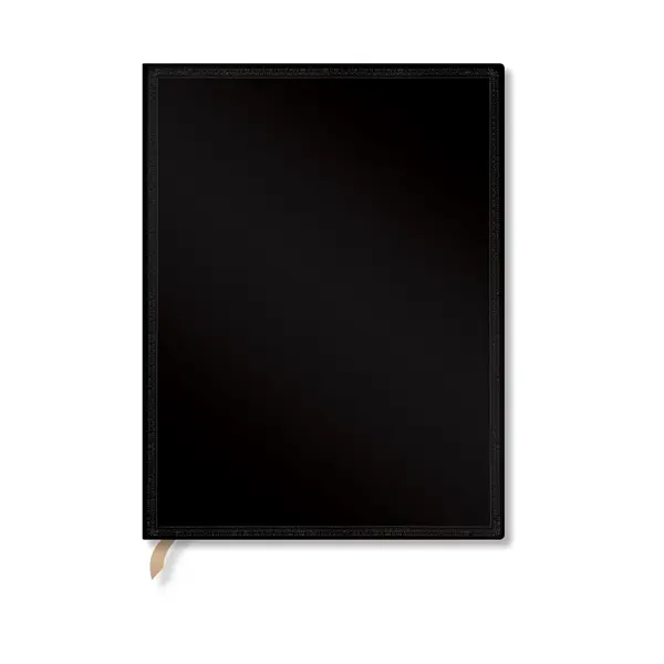 Paperblanks Notebook Black Edition Bold, Ultra, wide ruled, soft cover, 88 sheets