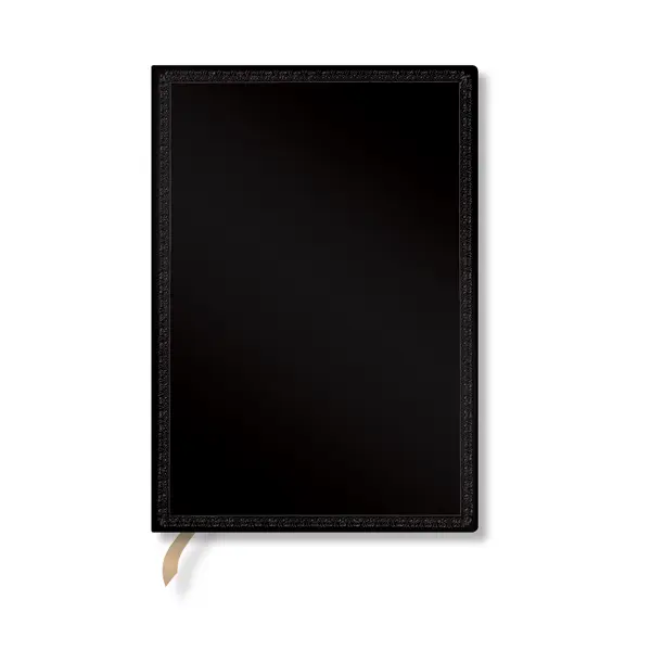 Paperblanks Notebook Black Edition Bold, Midi, wide ruled, soft cover, 88 sheets
